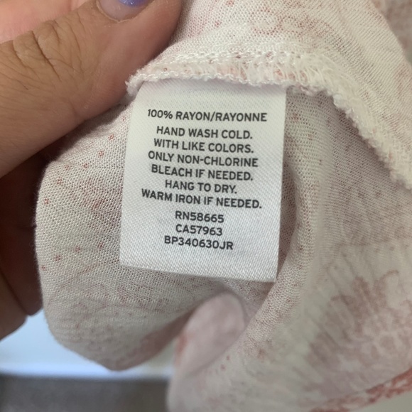 Pink Floral Boho Top - Picture 4 of 4